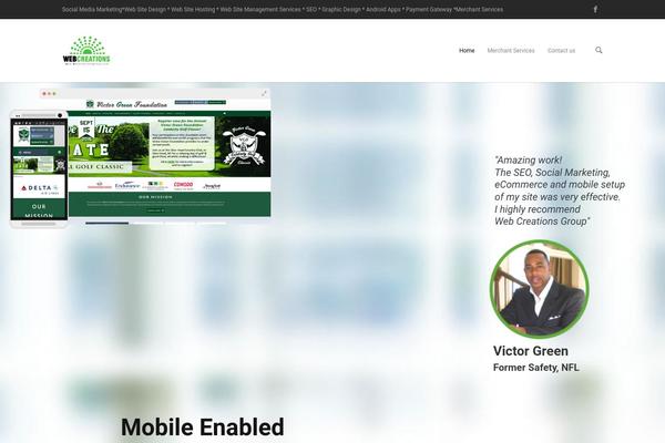 Site using Tfingi-megamenu plugin