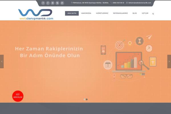 EccePure theme site design template sample
