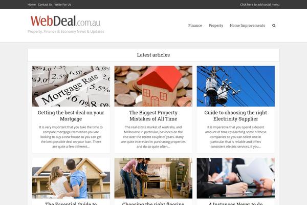 Voice theme site design template sample
