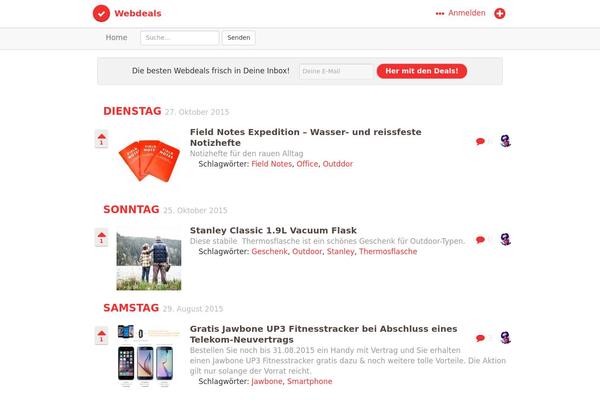 webdeals.at site used Pluginhunt
