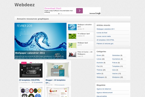 silverOrchid theme site design template sample