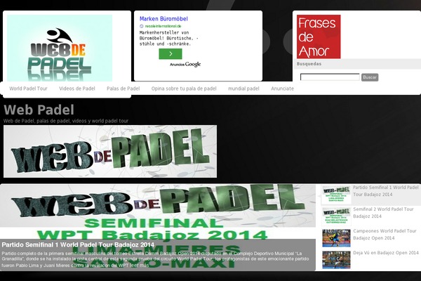 Site using Ditty News Ticker plugin