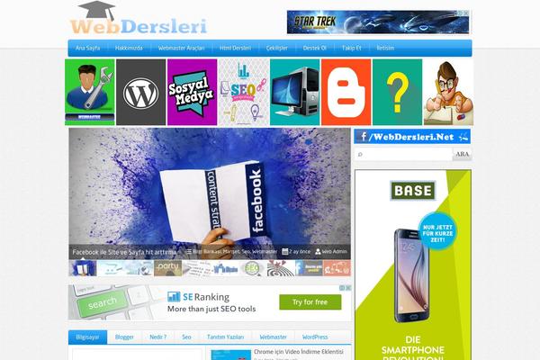Webportal v2 theme site design template sample