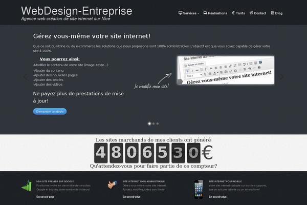 Site using Ubermenu-v2.0 plugin
