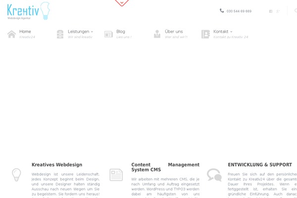 Site using Crumina_slider plugin