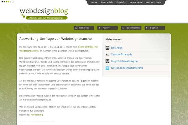 webdesignblog theme websites examples