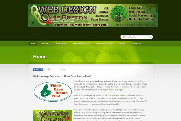 ShowTime theme site design template sample