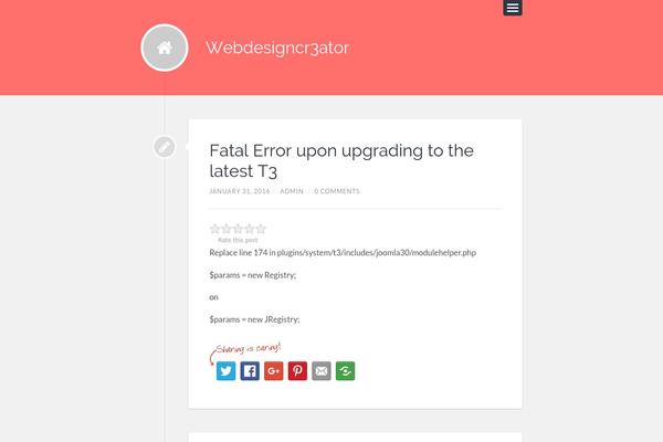 Lingonberry theme site design template sample