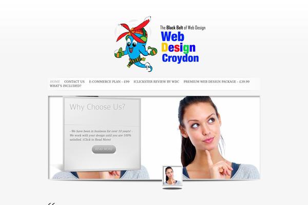SimplePress theme site design template sample