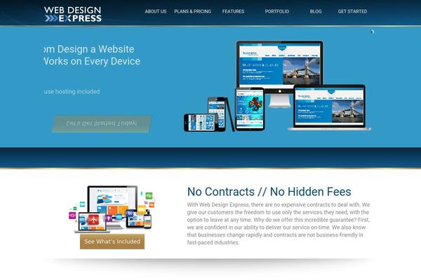 Optimize theme site design template sample