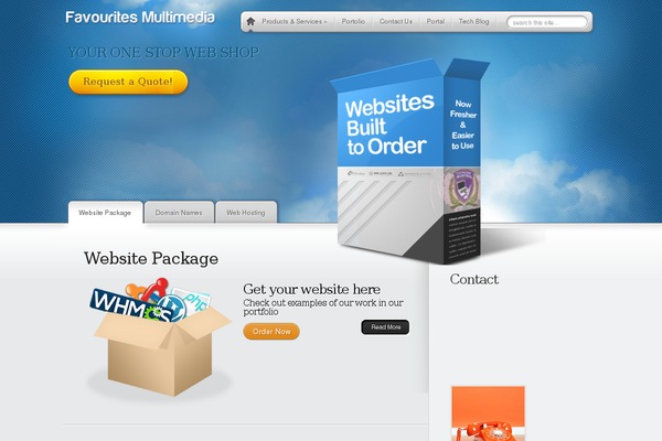 MyProduct theme site design template sample