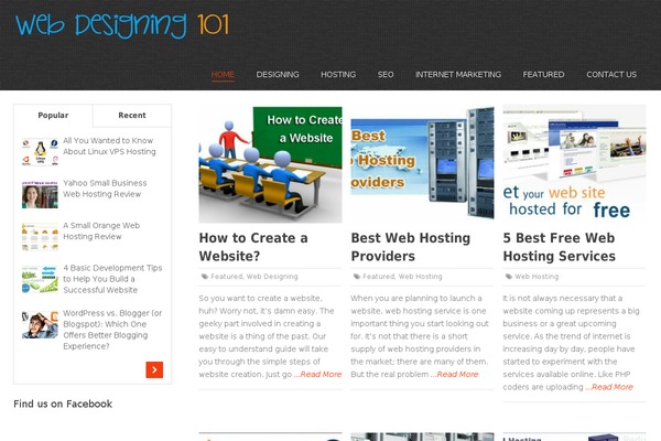 Spike theme site design template sample