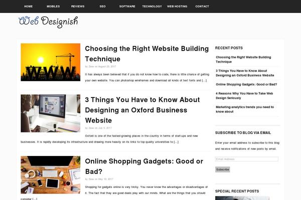 Jovial theme site design template sample