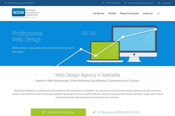 SEOWP theme site design template sample