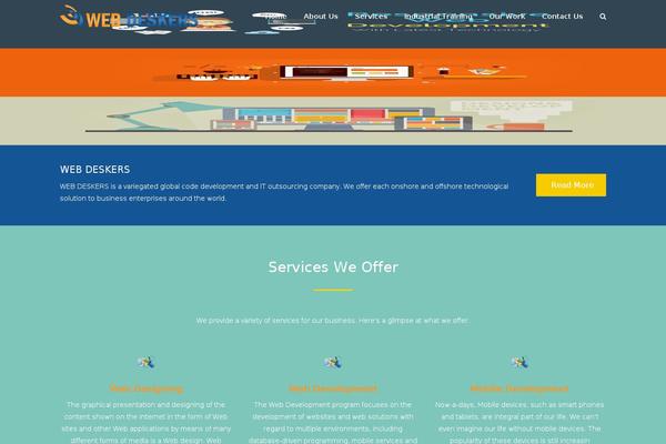 Alchem theme site design template sample