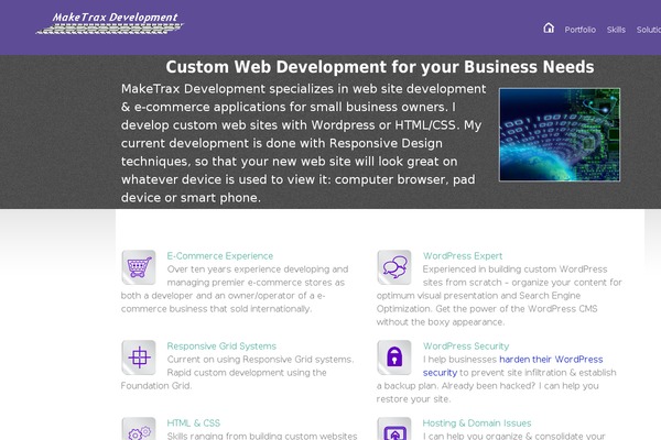 Site using Dzs-portfolio plugin