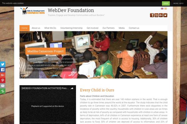Accelerate theme site design template sample