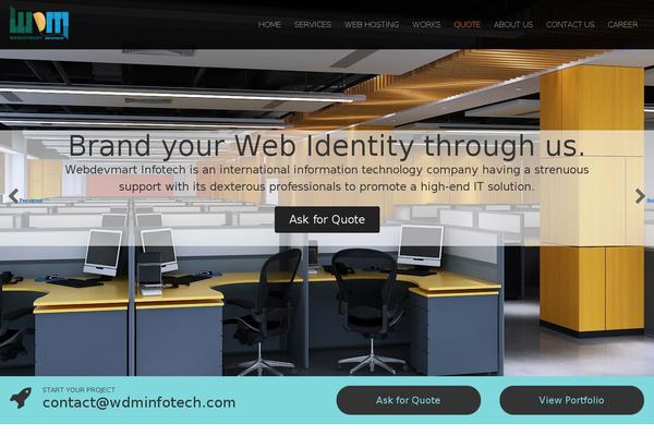 webdevmart.com site used Wdm