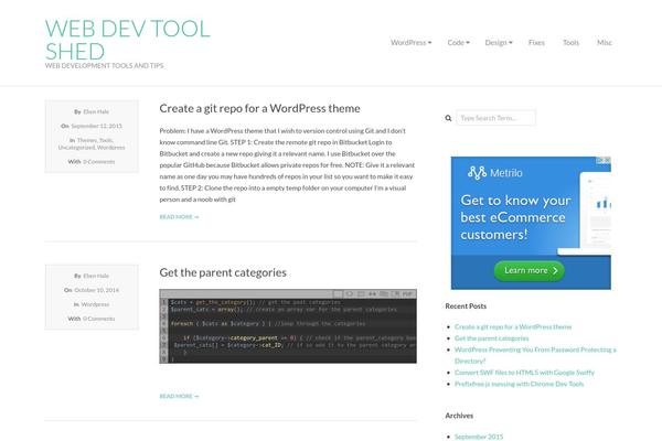 webdevtoolshed.com site used Chromatic