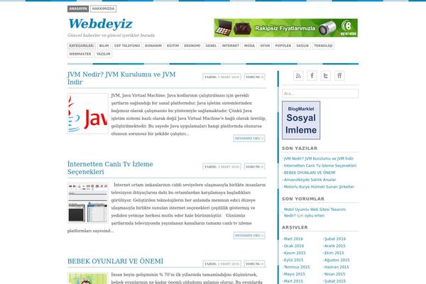 Bisade theme site design template sample