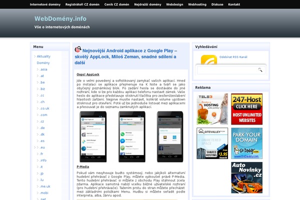webdomeny.info site used Maggo
