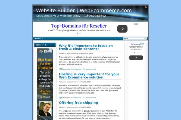 Celestial Aura theme site design template sample