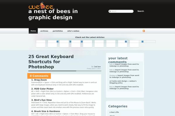 Magazeen theme site design template sample