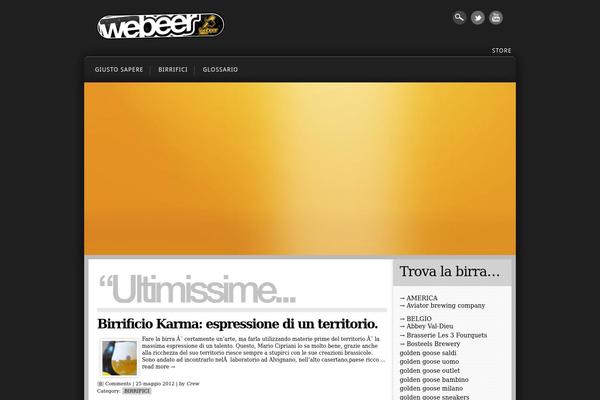 Mikmag theme site design template sample
