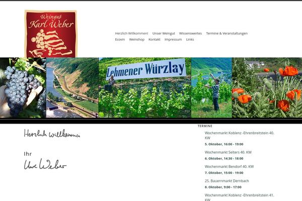 Klasik theme site design template sample