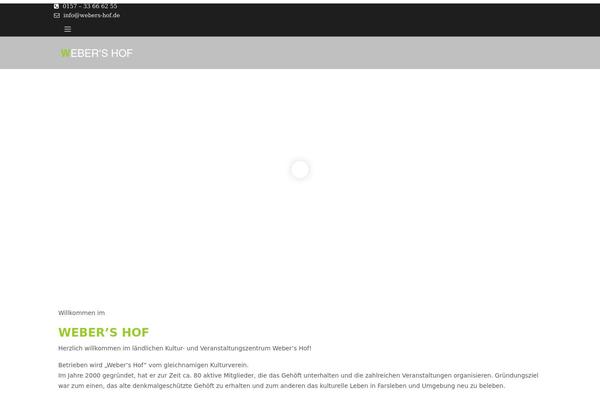 Avas theme site design template sample