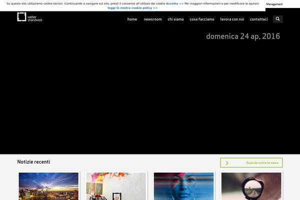 webershandwick.it site used Webershandwick