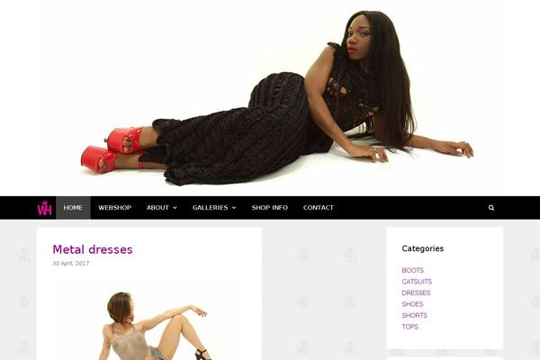 Generatepress-child theme site design template sample
