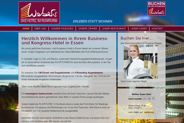 webershotel.de site used Futuristica