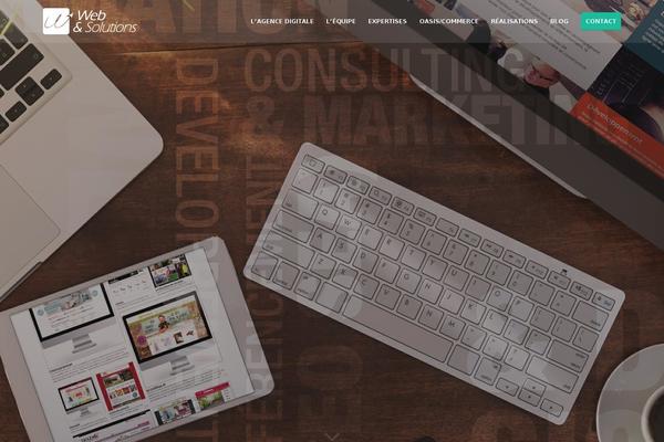 Divi-community theme site design template sample