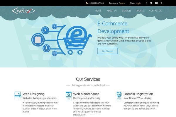 Site using Simple Responsive Slider plugin