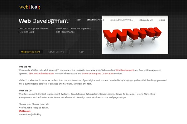Rackhost theme site design template sample