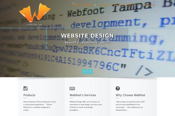 Square theme site design template sample