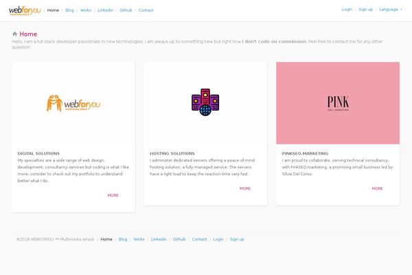 Site using Wordpress-mvc-plus plugin