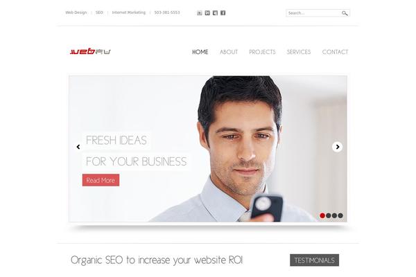 Theme1400 theme site design template sample