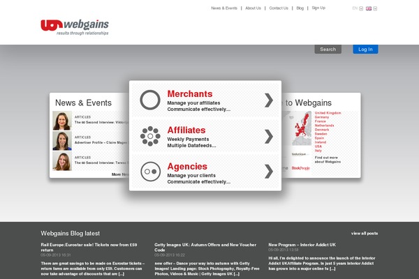 Webgains-updated theme site design template sample