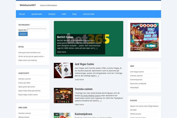 News Flash theme site design template sample