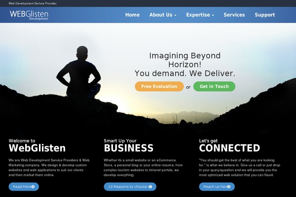 Wg theme site design template sample