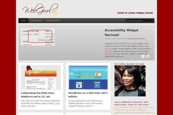 Esplanade theme site design template sample