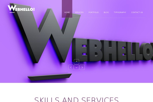 Accio theme site design template sample