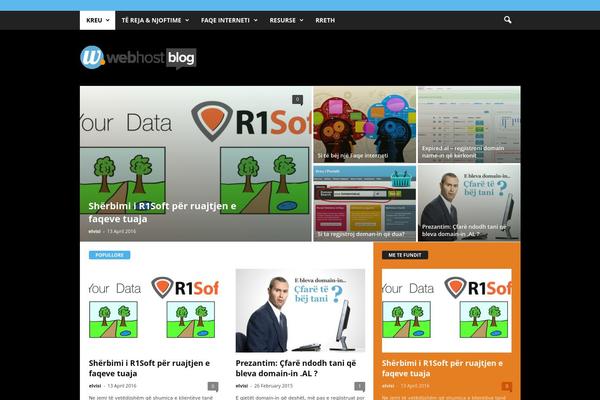webhostblog.al site used Miomio