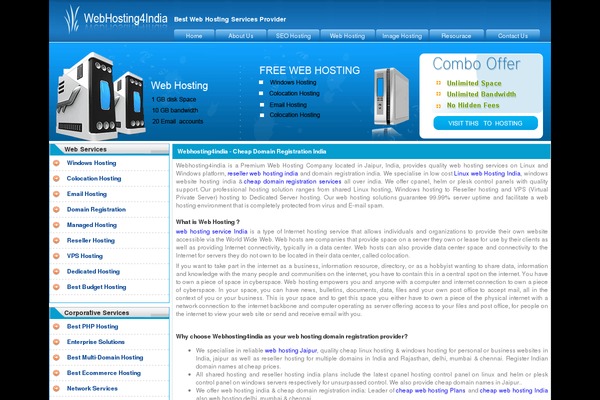 Site using WordPress Content Slide plugin