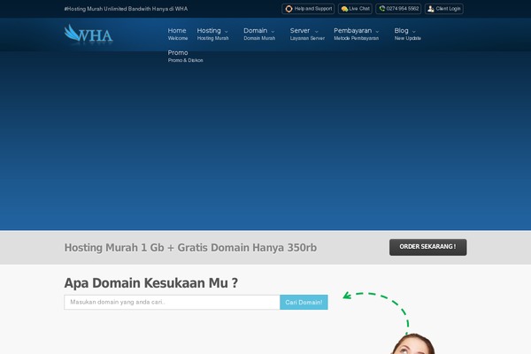 myHosting theme site design template sample