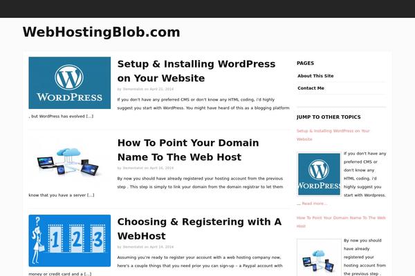 Jovial theme site design template sample