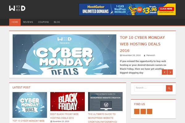 Tortuga theme site design template sample