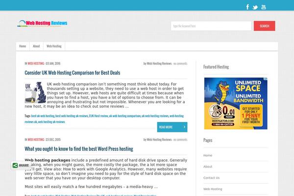 VertiMagazine theme site design template sample